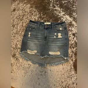 Vintage Havana denim skirt